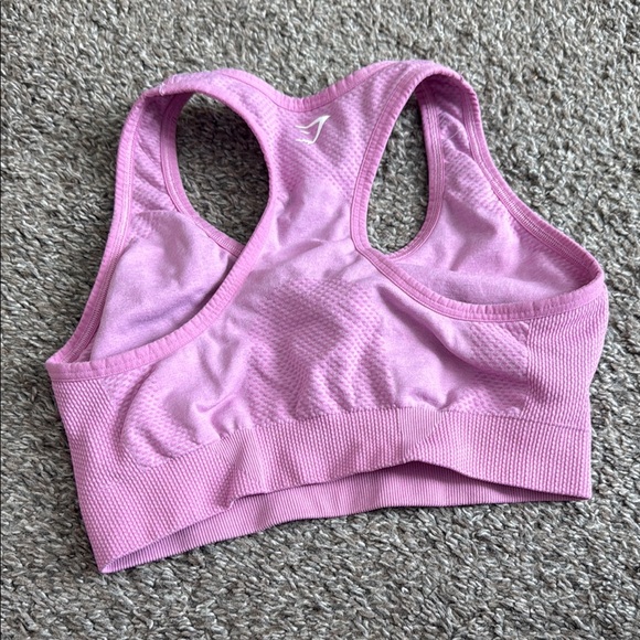 Gymshark Adapt Light Pink Sports Bra - Picture 2 of 2